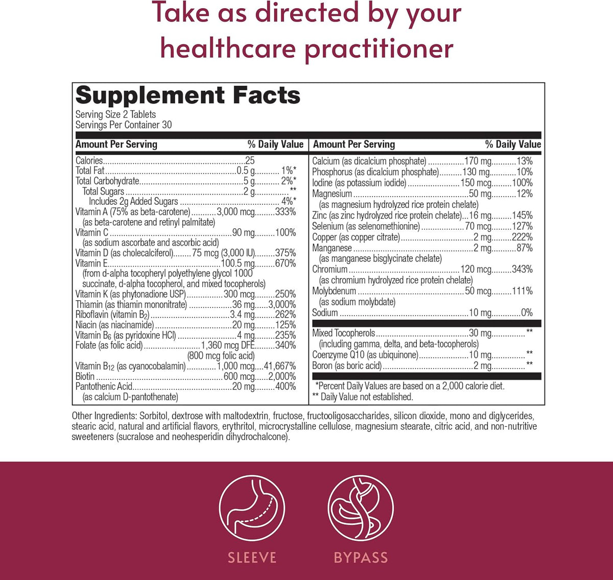 Bariatric Advantage Chewable Advanced Multi – Formato masticable: Fácil de tomar, especialmente en los ros meses – Image 4
