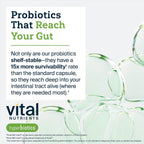 Hyperbiotics Vital Nutrients Pro Mood Probiotic con L-teanina | Probióticos clínicamente estudiados para el control del estrés y el estado de ánimo | 60 cápsulas veganas