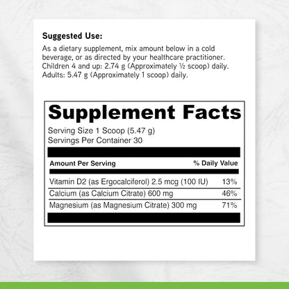 DAVINCI Labs Cal-Mag Citrate Powder — – La vitamina D contribuye al funcionamiento normal del sistema inmunitario. – Image 6