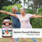 Kaya Naturals Multivitamínico en Gominolas para Adultos, 120 gominolas, Sabor Fresa