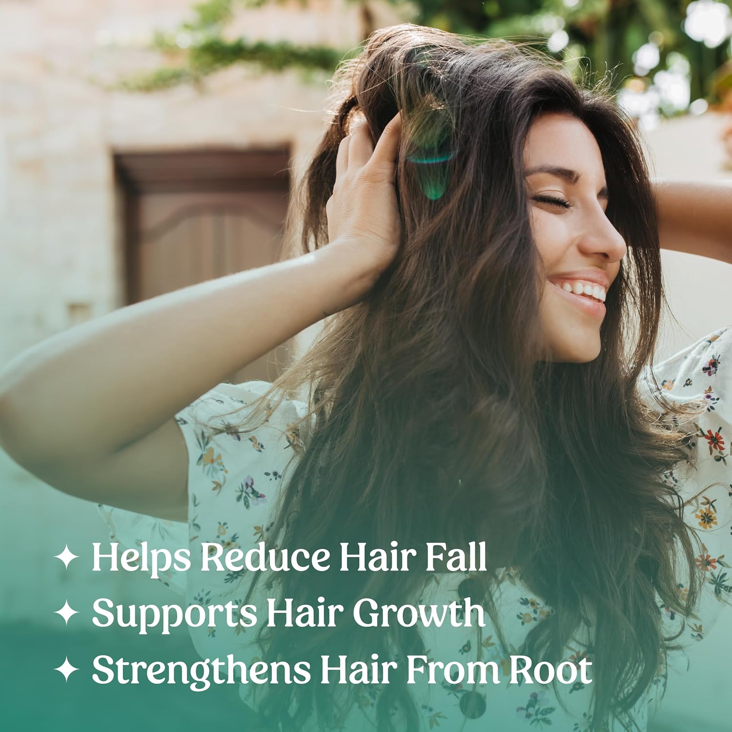 Hair You Glo – Suplemento de biotina vegetal en polvo | Cabello saludable | 30 dosis