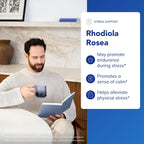 Pure Encapsulations Rhodiola Rosea - Adaptógeno para el Estrés Ocasional - 90 Cápsulas