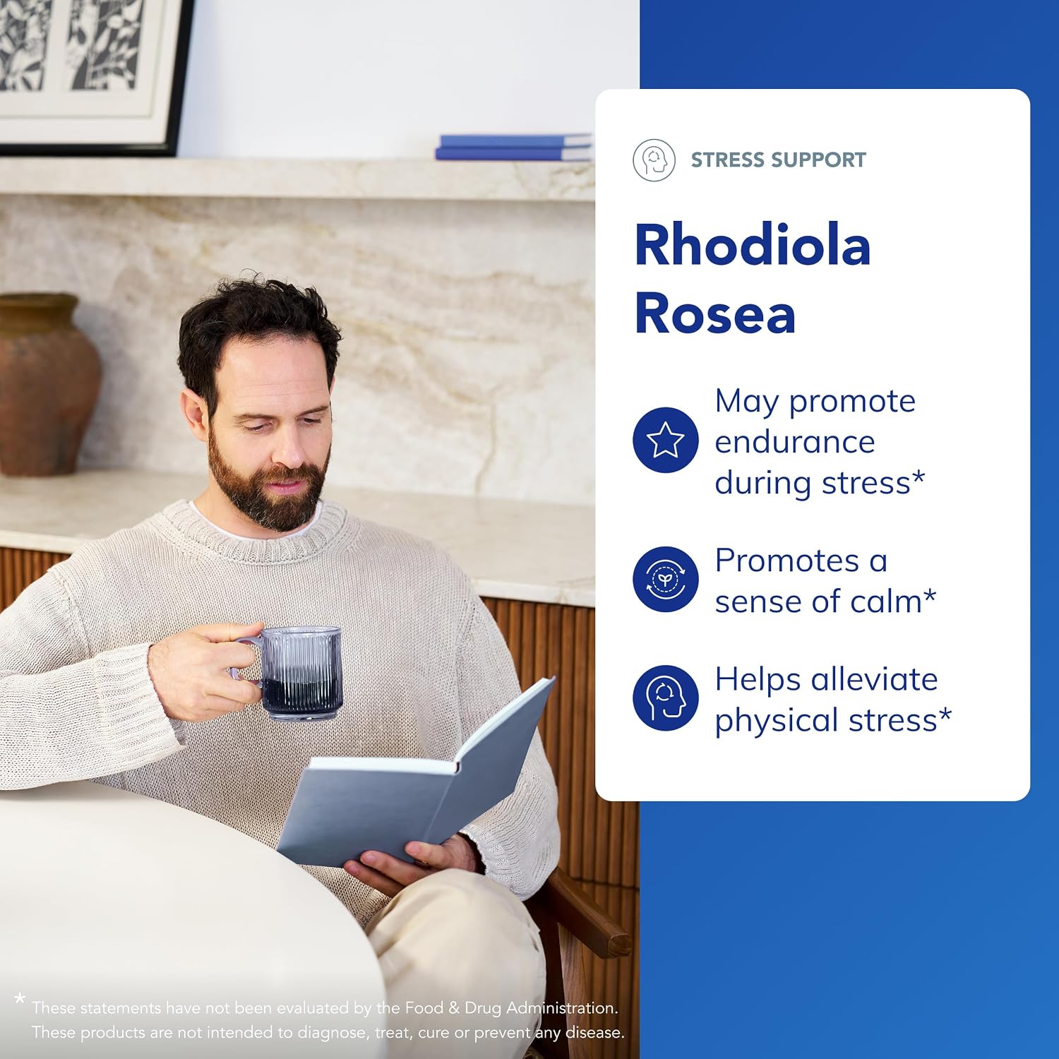 Pure Encapsulations Rhodiola Rosea - Adaptógeno para el Estrés Ocasional - 90 Cápsulas