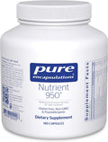 Pure Encapsulations Nutrient 950 - Multivitamínico Mineral Hipoalergénico - 180 Cápsulas