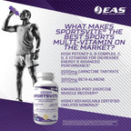 EAS SportsVite Multivitamínico de Alta Potencia para Deportistas
