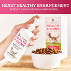 Health & Shine Aceite de Pescado de Alaska para Perros - Apoya Corazón, Cerebro y Ojos (473 ml)