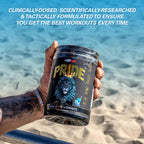 EHP Labs Pride Pre Workout - Pre-entreno en Polvo Sin Azúcar con Cafeína y BCAA (40 Servicios, Blue Slushie)