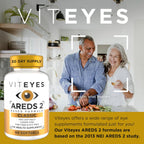 Viteyes AREDS 2 Classic Fórmula Macular en Cápsulas Blandas - 60 Softgels