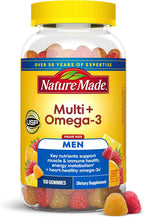 Nature Made Multivitamínico para Hombres con Omega-3, Gominolas, 150 unidades (75 días)