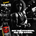 Mutant Multi High-Potency Multivitamin - 75+ Ingredients for Athletes, 60 Tablets