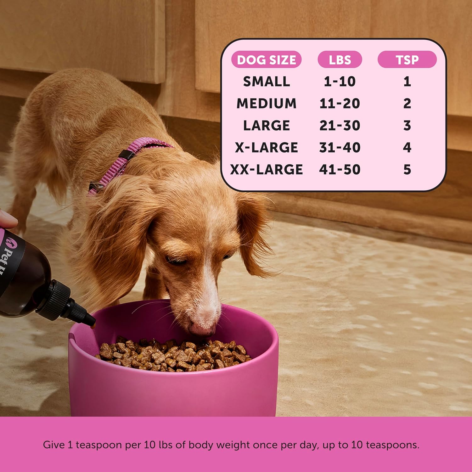 Multivitamínico Líquido para Perros con Aceite de Salmón y Caldo de Huesos - Omega 3, Glucosamina, Prebióticos y Postbióticos - 12 oz (354 ml)