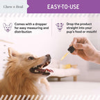 Cardo Mariano para Perros Apoyo Hepático - 60 ml Suplemento Líquido con Aceite de Salmón de Alaska Salvaje y Aceite de Moringa