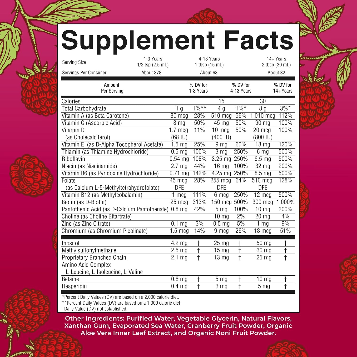 MaryRuth's Multivitamínico Líquido Matutino para Mujeres, Hombres y Niños - Vitaminas A, C, D, E, B6, B12, Biotina, Zinc - Vegano - Sin Gluten - 32 Porciones