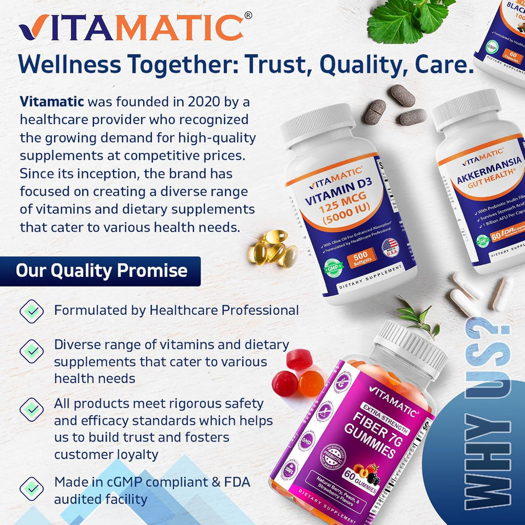Vitamatic Bacillus Coagulans Probiótico Estable - 60 Cápsulas Vegetales