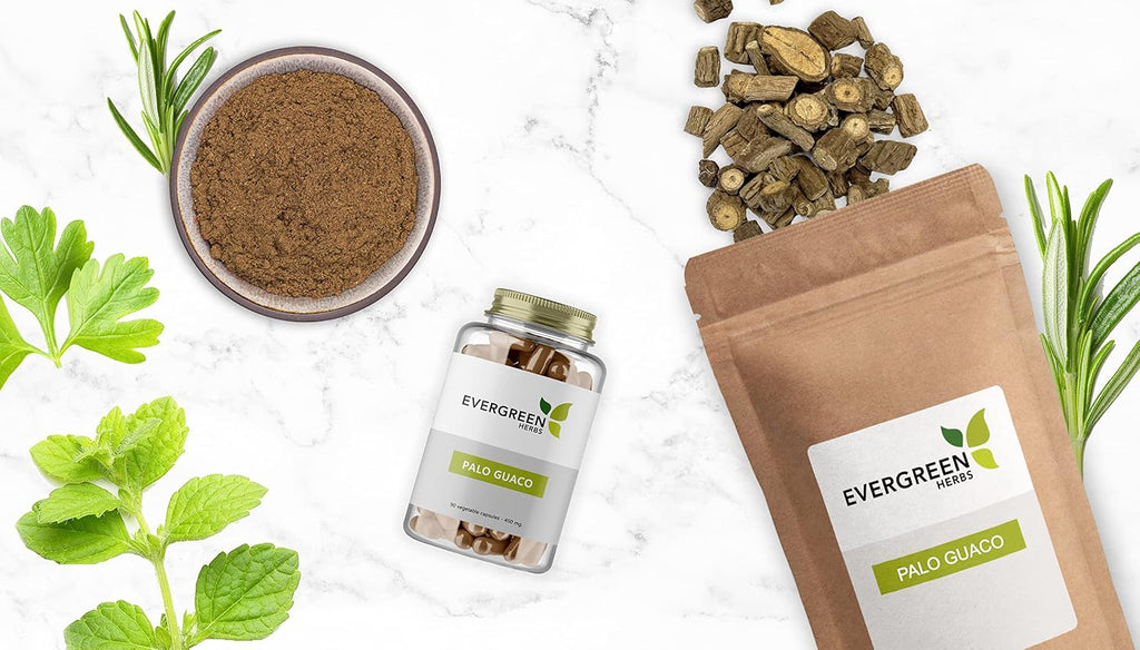 Evergreen Herbs Palo Guaco en Polvo (227 g) - Bolsa Resellable
