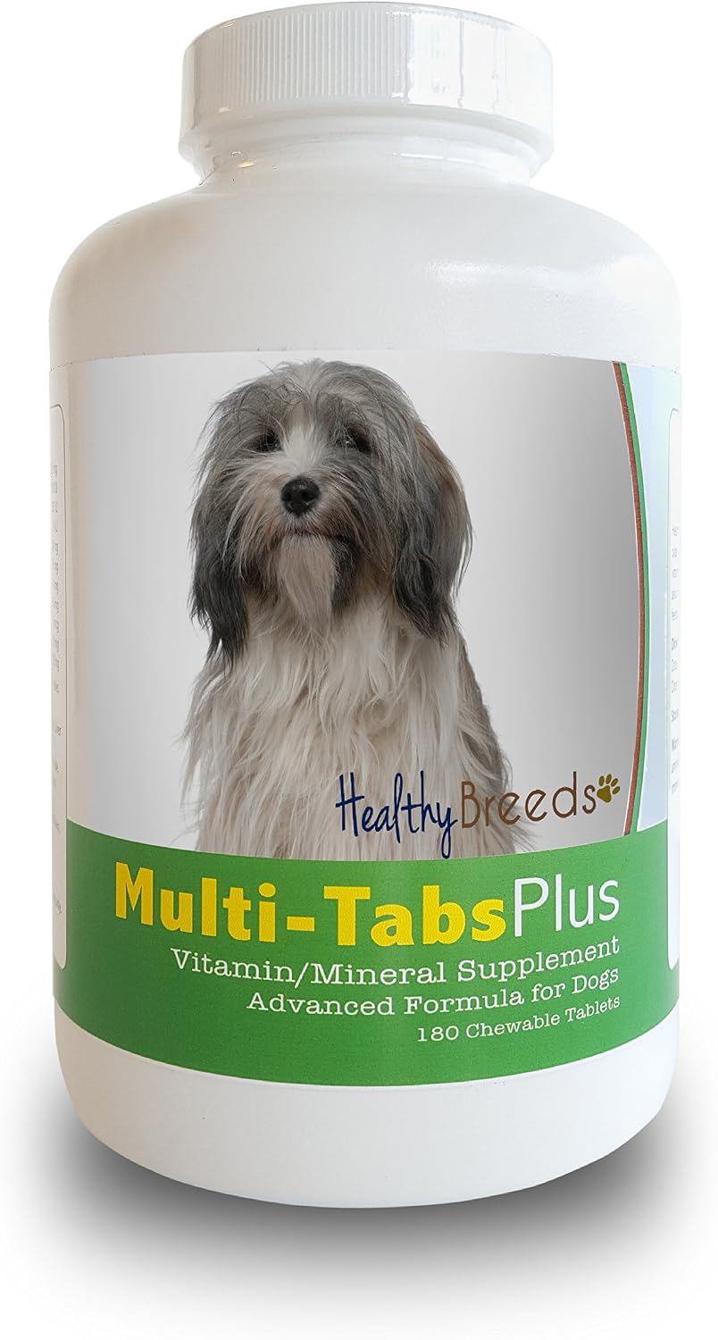 Healthy Breeds Tibetan Terrier Multi-Tabs Plus Comprimidos Masticables, 180 Unidades