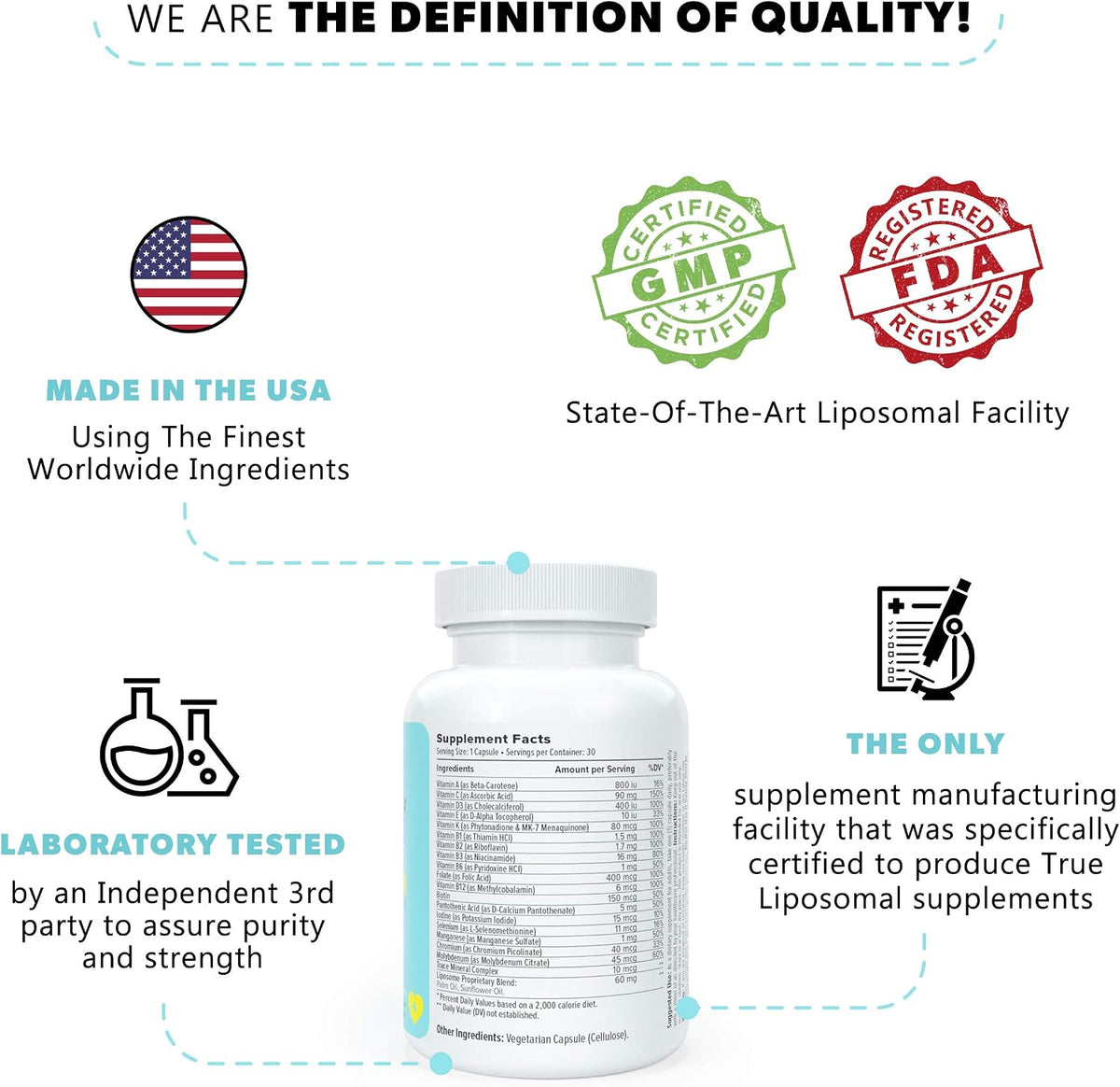 ATLANOVA Multivitamínico Liposomal Completo con Minerales y Complejo B – 30 Cápsulas Vegetales – Image 5