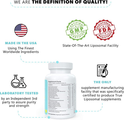 ATLANOVA Multivitamínico Liposomal Completo con Minerales y Complejo B – 30 Cápsulas Vegetales – Image 5