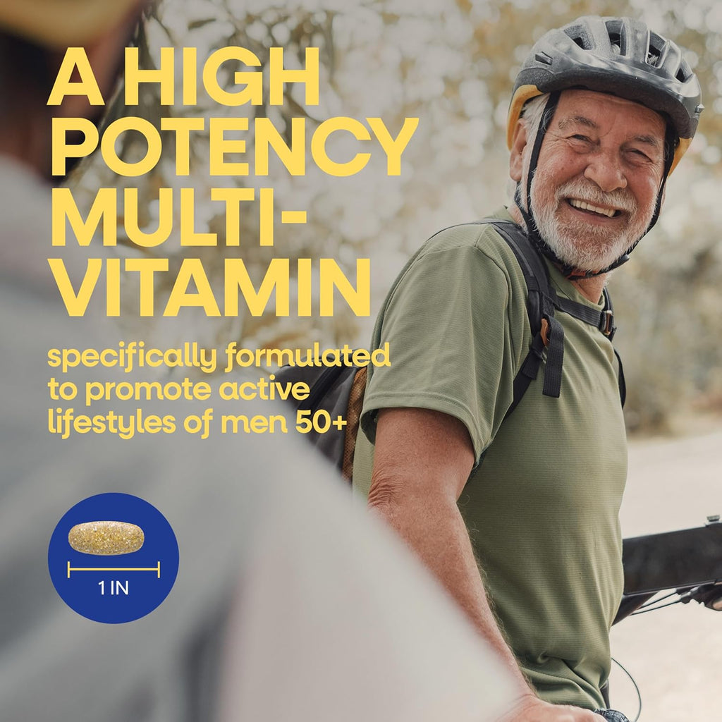 Nature's Way Alive! Multivitamínico Ultra Potente para Hombres 50+
