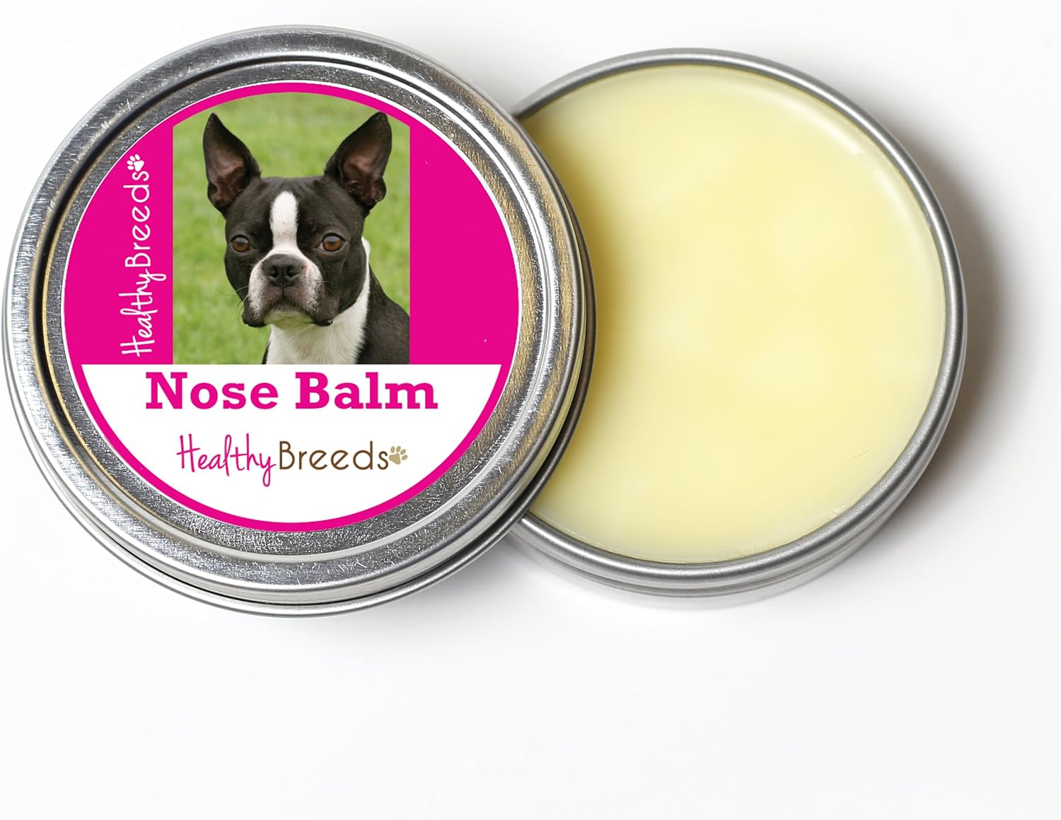 Healthy Breeds Bálsamo para la Nariz de Perro Boston Terrier 56 g