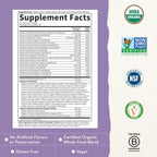 Garden Of Life Multivitamínico Orgánico para Mujeres 40+, 120 Comprimidos