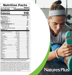 NaturesPlus SPIRU-TEIN, Peaches & Cream - Proteína Vegetal en Polvo con Vitaminas y Minerales