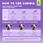 Golosinas Multivitamínicas 15 en 1 para Perros con MSM, Glucosamina y Quercetina – Apoyo Articular, Piel y Digestión