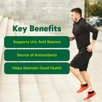 Organika Goutrin Uric Acid Flush - Complemento alimenticio para el bienestar articular (120 cápsulas)