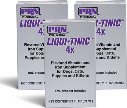 PRN Pharmacal Liqui-Tinic 4X - Suplemento de – Tiamina (B1): Ayuda en el metabolismo de los carbohidratos y la – Image 8