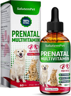 SalutemPet Vitaminas Prenatales para Perras y Gatas – Suplemento Multivitamínico Líquido – 60 ml