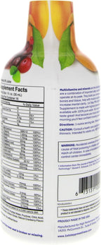 1st Step Pro-Wellness Suplemento Líquido Multivitamínico y Mineral, Sabor Cítricos, Pack de 2 Botellas de 16 oz