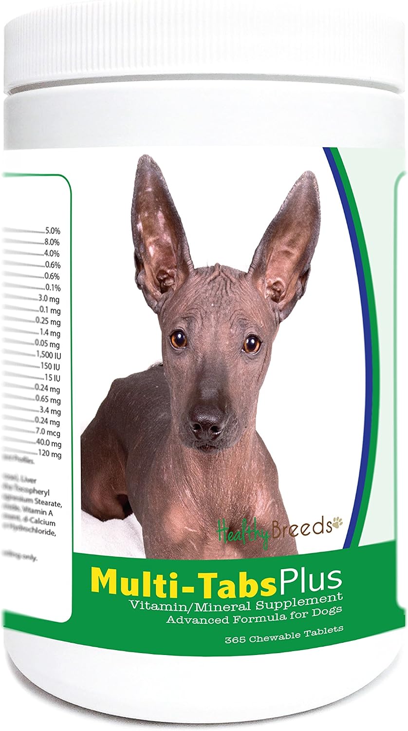 Healthy Breeds Multi-Tabs Plus Comprimidos Masticables para Perros, 365 Unidades