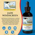 Kan Herbs Company Jade Windscreen – Fórmula herbal tradicional china para el equilibrio estacional, extracto líquido, 60 ml
