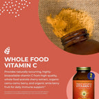HealthForce Superfoods Truly Natural Vitamin C - 240 Cápsulas Veganas