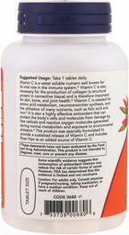 Now Foods Vitamina C-1000 de Liberación Sostenida - 100 Comprimidos