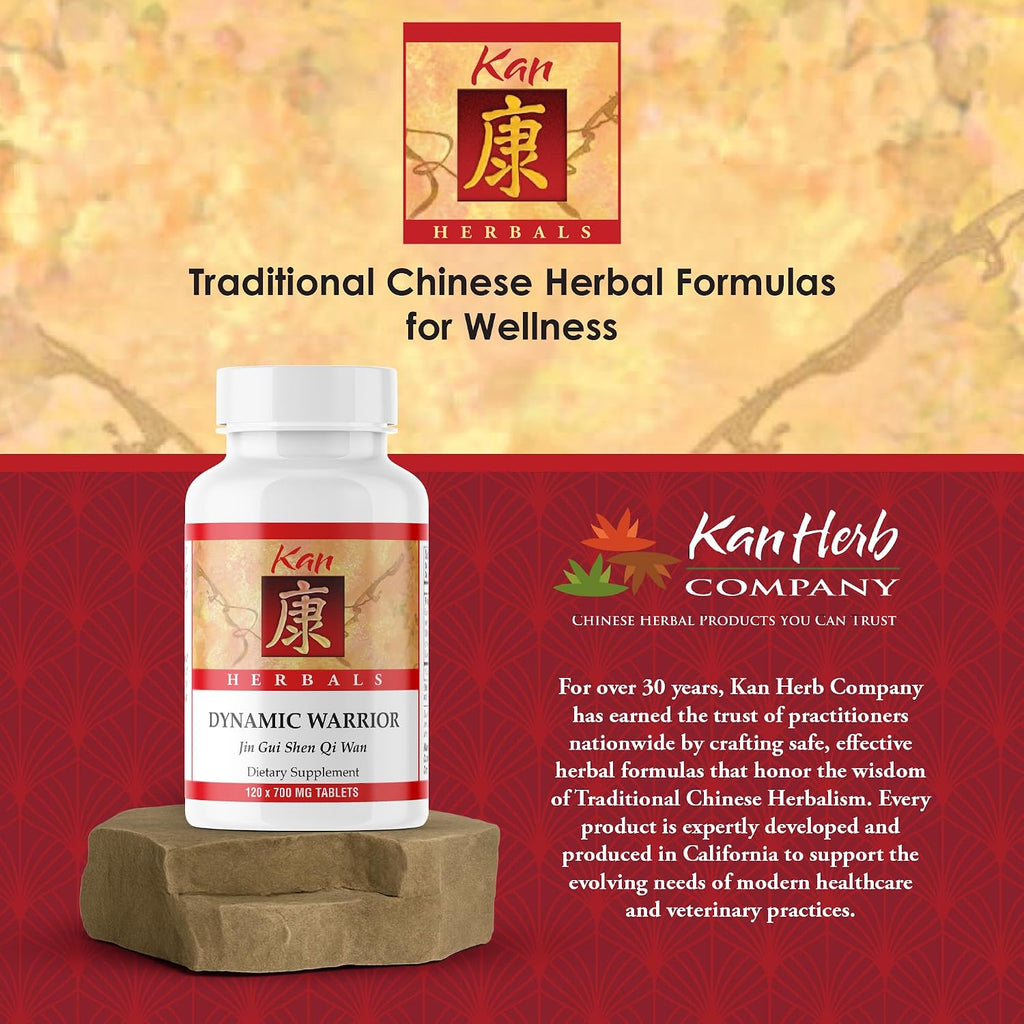 Kan Herbs - Dynamic Warrior 120 comprimidos