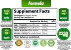 Cápsulas de Amla Orgánico 2250mg con Arjuna y Ajo | Cona Nature