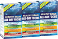Applied Nutrition Healthy Brain All Day Focus – Concentración Todo el Día, 50 Comprimidos (Pack de 3)