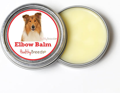 Healthy Breeds Collie Dog Elbow Balm 2 oz – Limpia la zona: Antes de aplicar, asegúrate de que los codos estén – Image 1