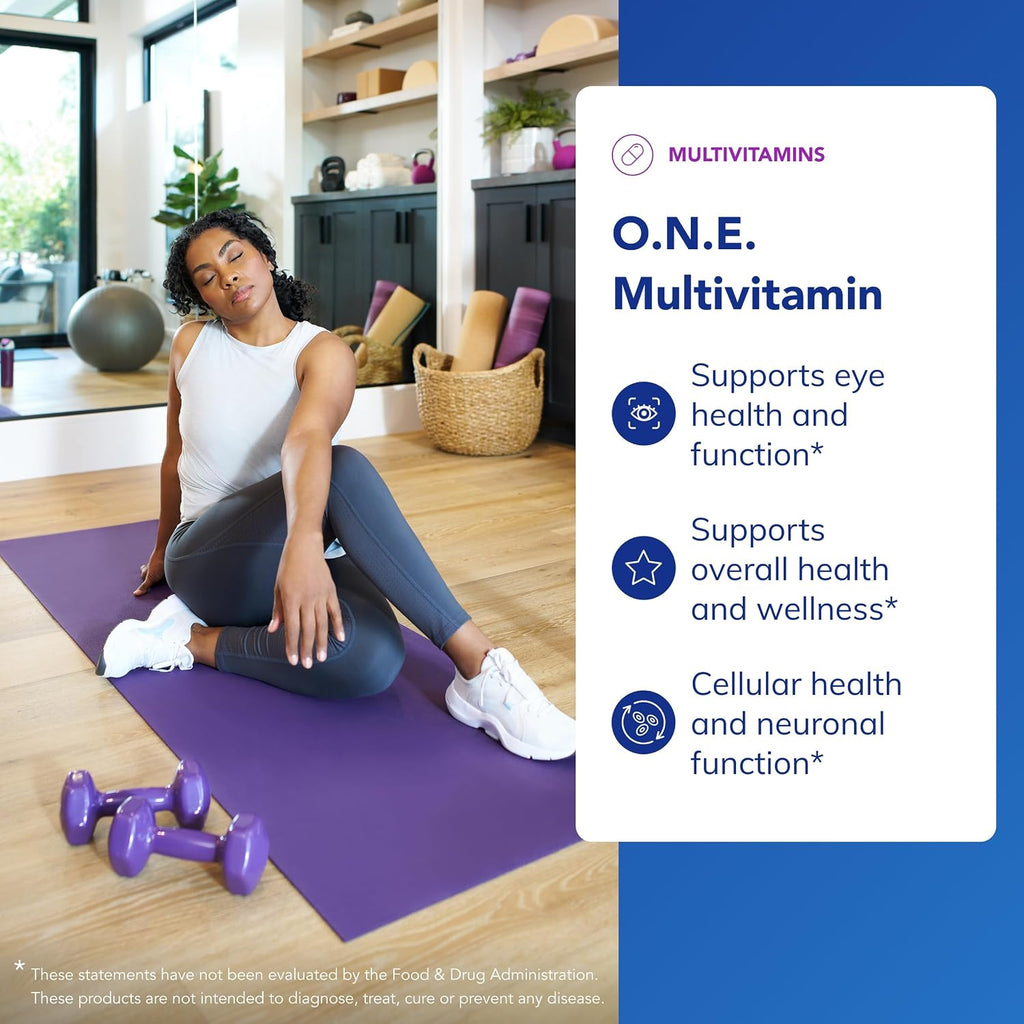 Pure Encapsulations O.N.E. Multivitamin - Multivitamínico diario con complejo antioxidante, 30 cápsulas