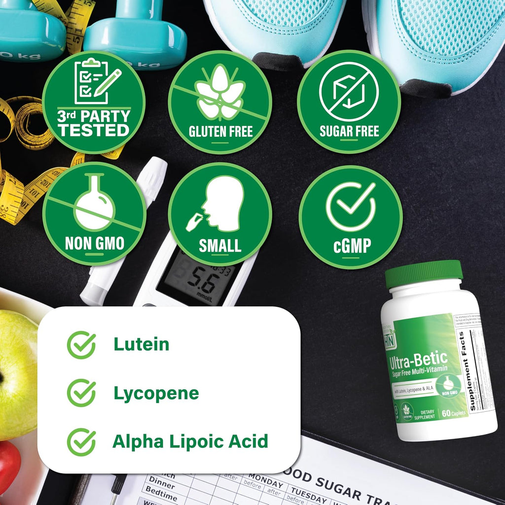 Health Thru Nutrition Ultra-Betic Multivitamínico 60 Comprimidos