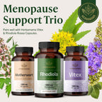 HERBAMAMA Rhodiola Rosea – 100 Cápsulas Veganas (50 Días)