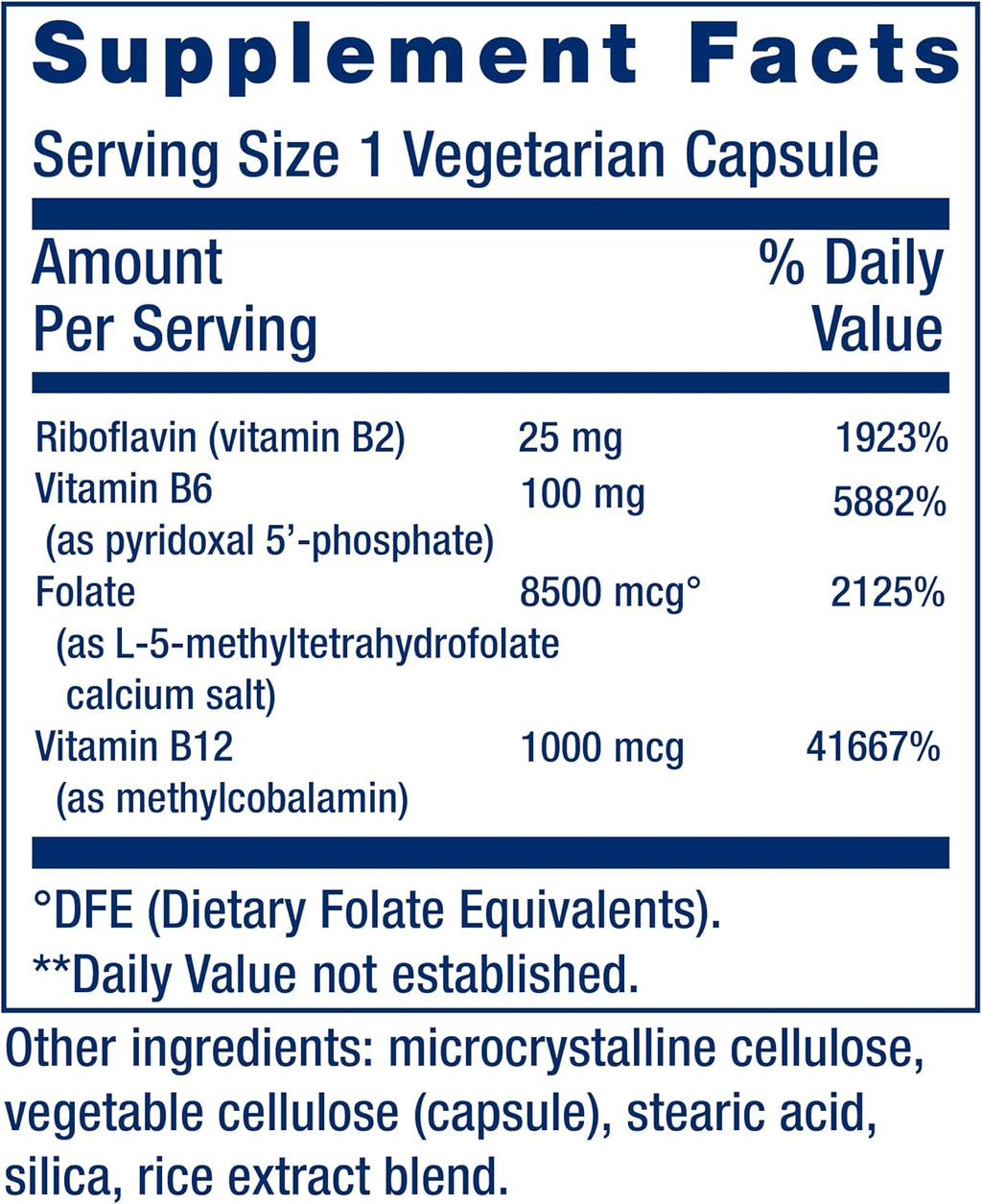 Life Extension Homocysteine Resist Cápsulas Vegetarianas, 60 unidades