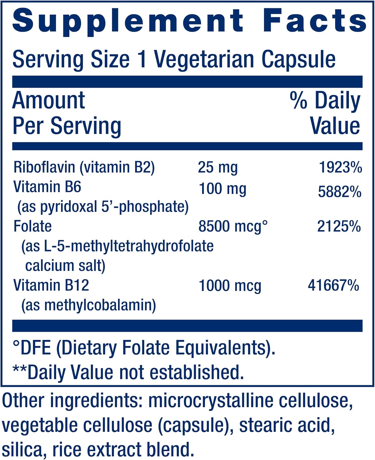 Life Extension Homocysteine Resist Cápsulas Vegetarianas, 60 unidades