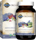 Garden of Life Once Daily Multivitamínico para Hombres - Alimentos Integrales, Orgánico, 60 Comprimidos