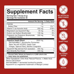 ACTIVATEDYOU Daily Digestive Tonic - Tónico Digestivo Diario con Kombucha, Vinagre de Manzana, Prebióticos y Vitamina C - Sabor Berry Lemonade (30 Servicios)