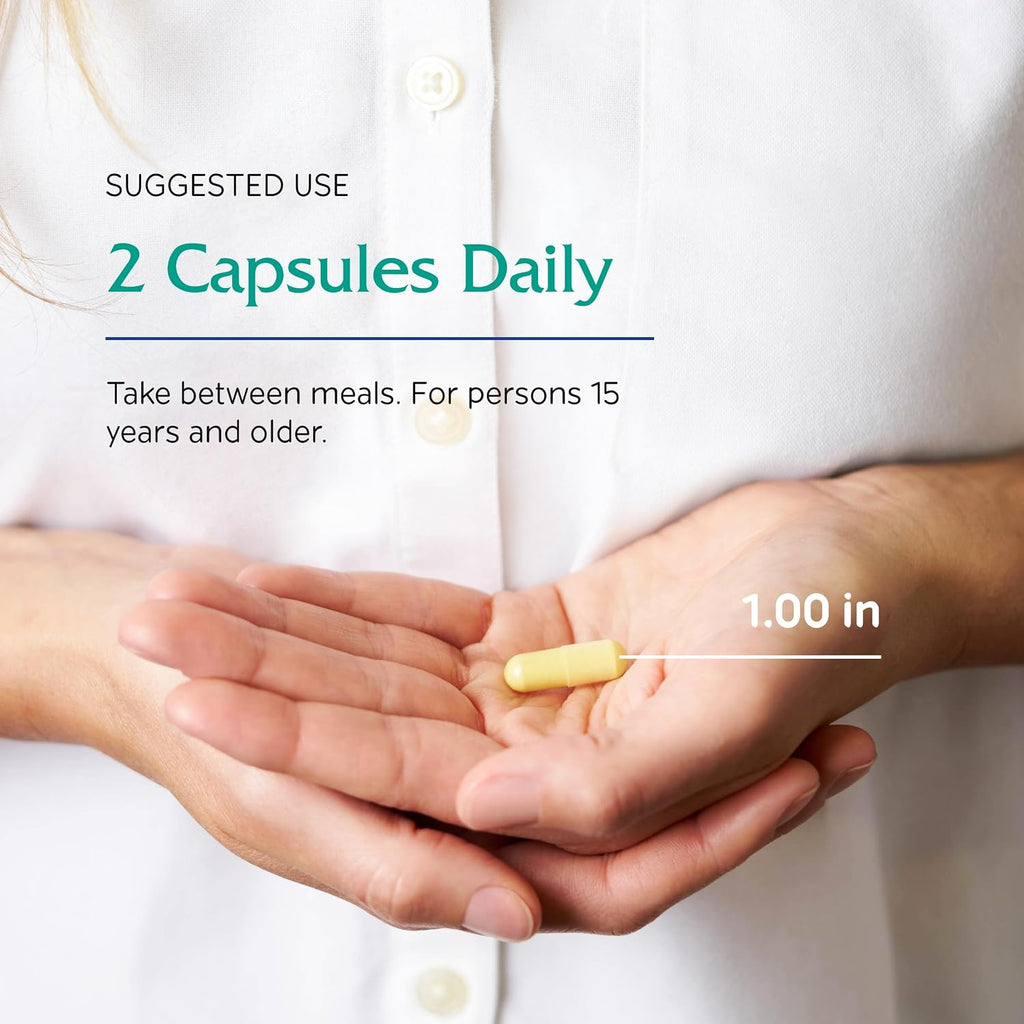 Vitanica Dopamine Assist - Suplemento para apoyo de neurotransmisores con tirosina y vitamina B6 - 60 cápsulas veganas