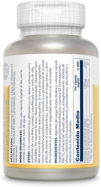 SOLARAY Vitamina D3 K2 5000 UI + 50 mcg MK-7 - 120 Cápsulas