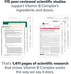 LEGION Vitamin B-Complex (120 Cápsulas) - Complejo de Vitaminas B con Colina e Inositol - Vegano