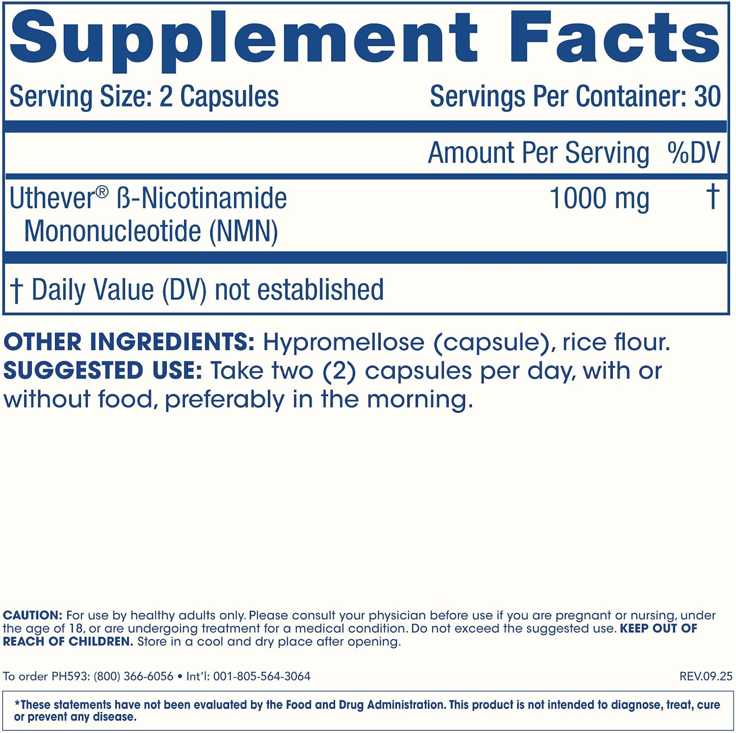 ProHealth NMN Pro 1000 (60 Cápsulas)